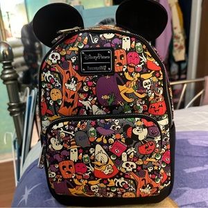 Disney Parks Halloween Loungefly Mini Backpack